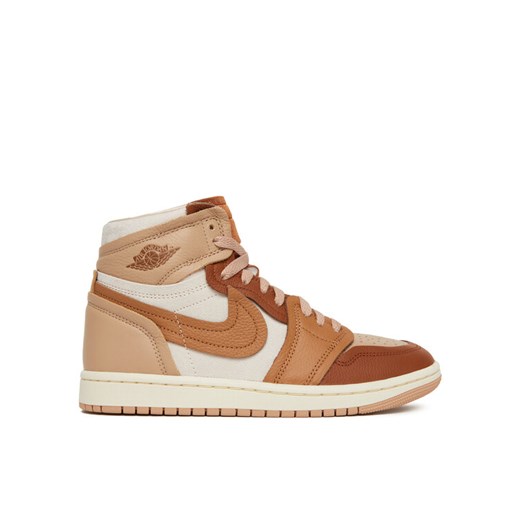 Nike Sneakersy Air Jordan 1 Mm High FB9891 200 Brązowy ze sklepu MODIVO w kategorii Buty sportowe damskie - zdjęcie 182693794