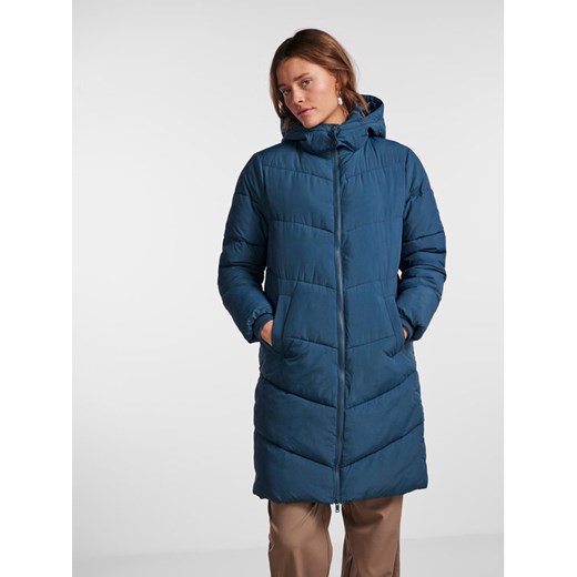 Pieces Kurtka zimowa 17126619 Niebieski Oversize ze sklepu MODIVO w kategorii Kurtki damskie - zdjęcie 182693810