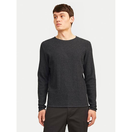 Jack&Jones Sweter Cooper 12258407 Szary Regular Fit ze sklepu MODIVO w kategorii Swetry męskie - zdjęcie 182693820