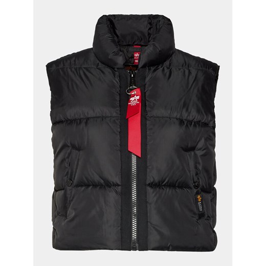 Alpha Industries Bezrękawnik Puffer Vest Cropped 138007 Czarny Regular Fit ze sklepu MODIVO w kategorii Kamizelki damskie - zdjęcie 182694041
