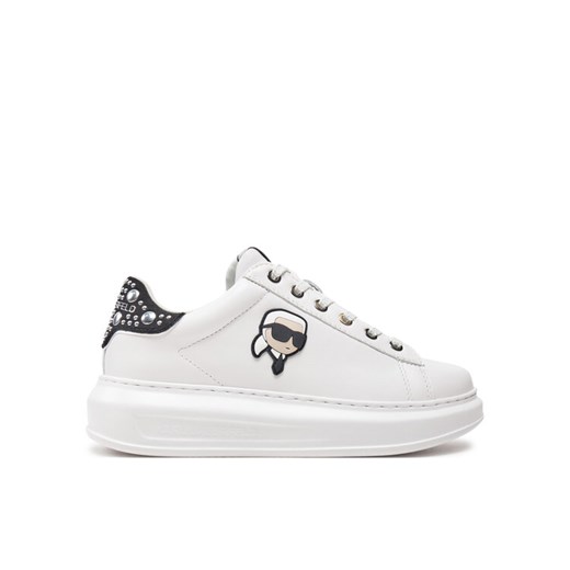 KARL LAGERFELD Sneakersy KL62529M Biały ze sklepu MODIVO w kategorii Buty sportowe damskie - zdjęcie 182694074