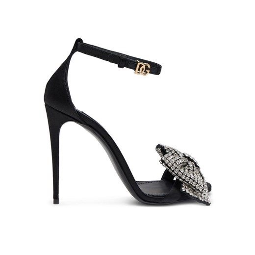 Dolce&Gabbana Sandały CR1793 A9S43 Czarny ze sklepu MODIVO w kategorii Sandały damskie - zdjęcie 182694090