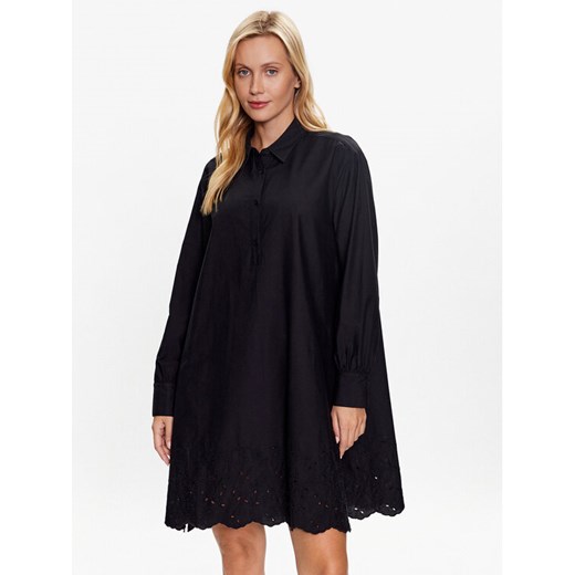United Colors Of Benetton Sukienka codzienna 481YDV04I Czarny Regular Fit ze sklepu MODIVO w kategorii Sukienki - zdjęcie 182694133