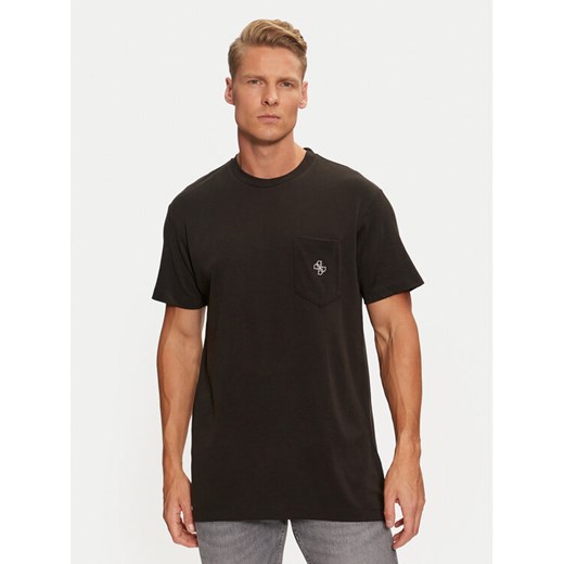 Guess T-Shirt M4BP12 KBYD2 Czarny Regular Fit ze sklepu MODIVO w kategorii T-shirty męskie - zdjęcie 182694191