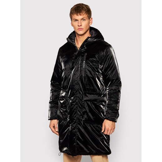 Rains Kurtka zimowa Unisex 1540 Czarny Regular Fit ze sklepu MODIVO w kategorii Kurtki męskie - zdjęcie 182694193