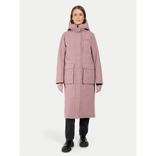 Didriksons Parka Leya 504846 Różowy Relaxed Fit ze sklepu MODIVO w kategorii Parki damskie - zdjęcie 182694220
