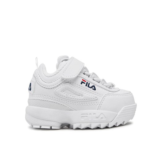 Fila Sneakersy Disruptor E Infants 1011298.1FG Biały ze sklepu MODIVO w kategorii Buciki niemowlęce - zdjęcie 182694221