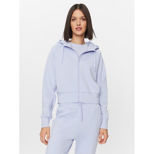 4F Bluza 4FAW23TSWSF0766 Niebieski Regular Fit ze sklepu MODIVO w kategorii Bluzy damskie - zdjęcie 182694241