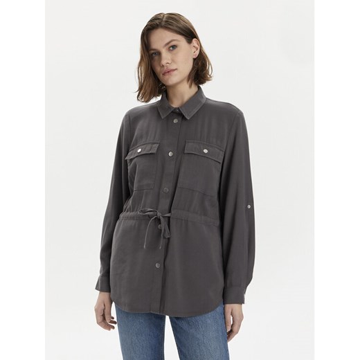 ONLY Koszula Aris 15310852 Szary Regular Fit ze sklepu MODIVO w kategorii Koszule damskie - zdjęcie 182694303