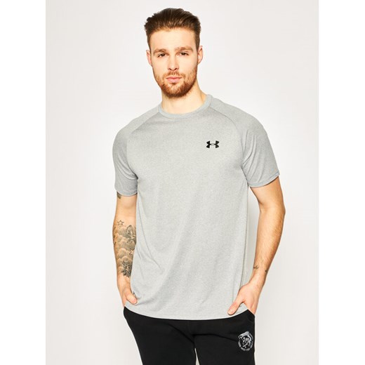 Under Armour T-Shirt UA Tech 2.0 1326413 Szary Regular Fit ze sklepu MODIVO w kategorii T-shirty męskie - zdjęcie 182694344
