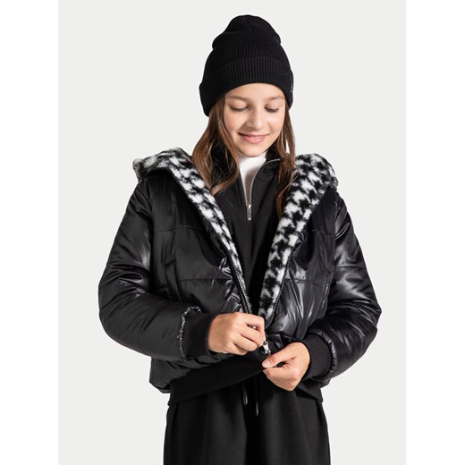 Coccodrillo Kurtka przejściowa ZC4152501CGJ Czarny Regular Fit ze sklepu MODIVO w kategorii Kurtki dziewczęce - zdjęcie 182694380