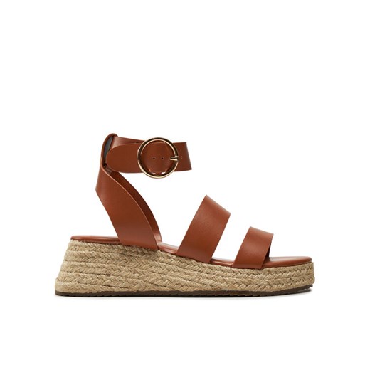ONLY Shoes Espadryle Onlminerva-1 15320197 Brązowy ze sklepu MODIVO w kategorii Sandały damskie - zdjęcie 182694414