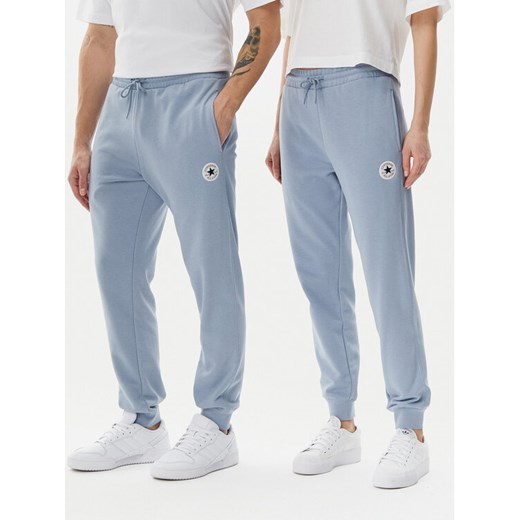 Converse Spodnie dresowe Unisex Go To 10026982-A07 Błękitny Regular Fit Converse XS MODIVO