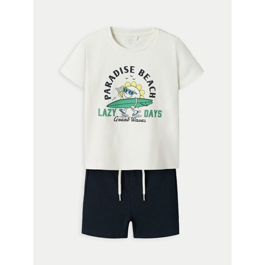 NAME IT Komplet t-shirt i spodenki Junik 13226119 Kolorowy Regular Fit ze sklepu MODIVO w kategorii Komplety chłopięce - zdjęcie 182694553