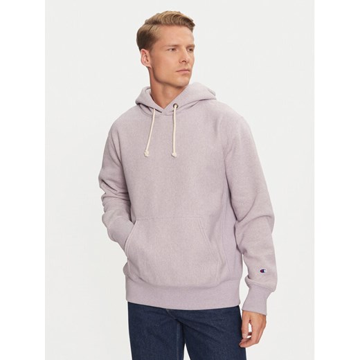 Champion Bluza 218800 Fioletowy Regular Fit ze sklepu MODIVO w kategorii Bluzy męskie - zdjęcie 182694560