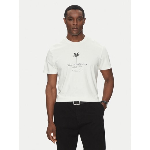 Marciano Guess T-Shirt 5GHI09 6323A Biały Regular Fit ze sklepu MODIVO w kategorii T-shirty męskie - zdjęcie 182694572