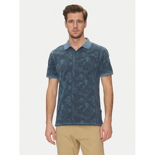 Blend Polo 20718251 Niebieski Regular Fit ze sklepu MODIVO w kategorii T-shirty męskie - zdjęcie 182694591