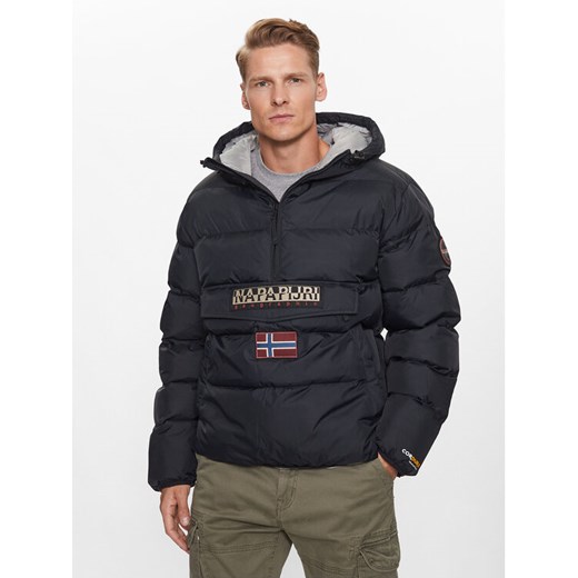 Napapijri Kurtka zimowa Rainforest NP0A4HMA Czarny Regular Fit ze sklepu MODIVO w kategorii Kurtki męskie - zdjęcie 182694702