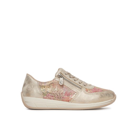 Rieker Sneakersy N1112-91 Beżowy ze sklepu MODIVO w kategorii Buty sportowe damskie - zdjęcie 182694723