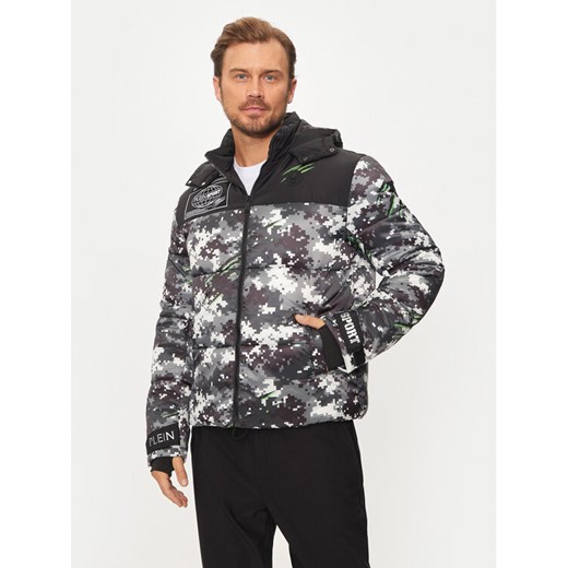 Plein Sport Kurtka zimowa AADC MRB2555 SXV005N Czarny Regular Fit ze sklepu MODIVO w kategorii Kurtki męskie - zdjęcie 182694804