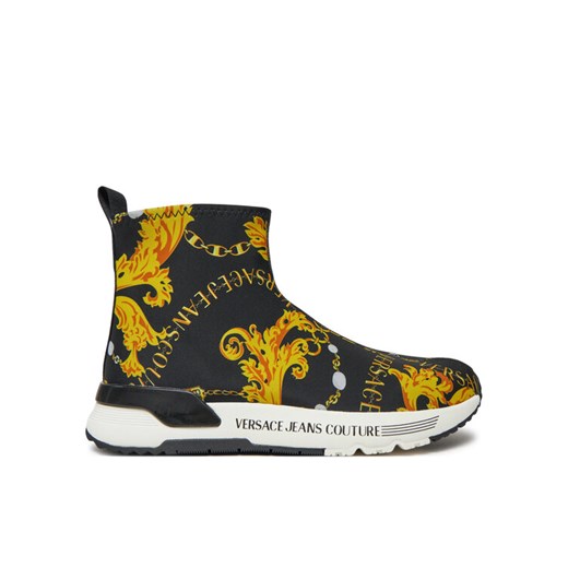 Versace Jeans Couture Sneakersy Dynamic 77VA3SA4 Czarny ze sklepu MODIVO w kategorii Buty sportowe damskie - zdjęcie 182694820
