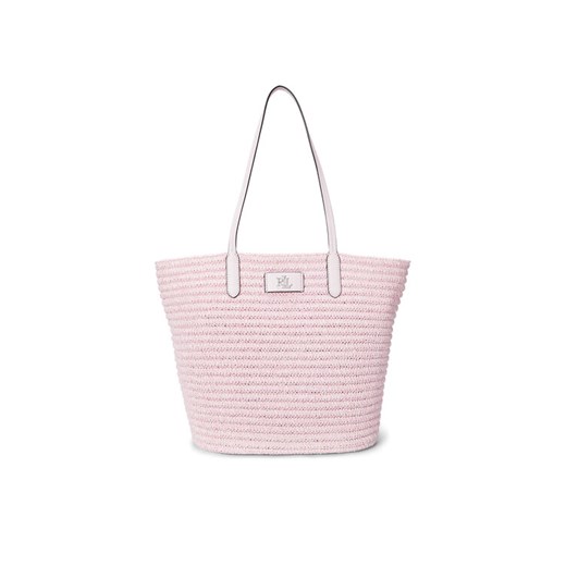LAUREN RALPH LAUREN Torebka Brie Large 431966868001 Różowy ze sklepu MODIVO w kategorii Torby Shopper bag - zdjęcie 182694874