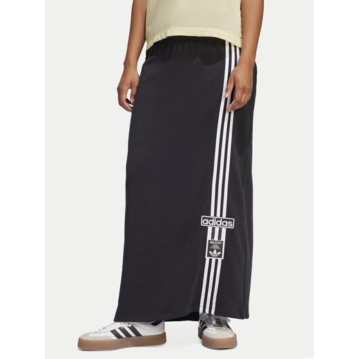 adidas Spódnica maxi Adibreak JC8538 Czarny Regular Fit ze sklepu MODIVO w kategorii Spódnice - zdjęcie 182694920