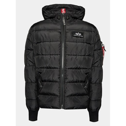 Alpha Industries Kurtka zimowa 118113 Czarny Regular Fit ze sklepu MODIVO w kategorii Kurtki męskie - zdjęcie 182694932