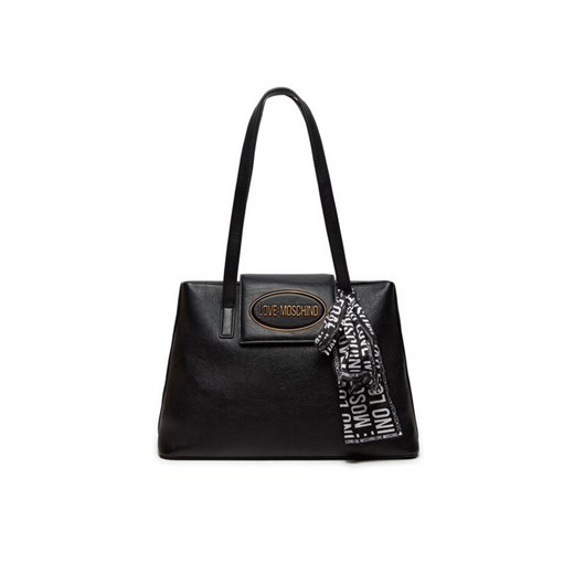 LOVE MOSCHINO Torebka JC4037PP1LLE100A Czarny ze sklepu MODIVO w kategorii Torebki damskie - zdjęcie 182694950