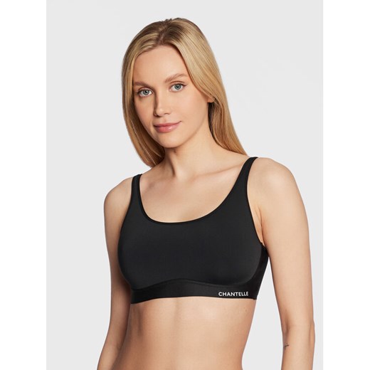 Chantelle Biustonosz top Soft Stretch C16A50 Czarny ze sklepu MODIVO w kategorii Biustonosze - zdjęcie 182695010