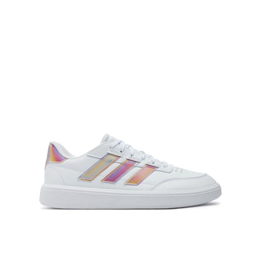 adidas Sneakersy Courtblock IG6884 Biały ze sklepu MODIVO w kategorii Buty sportowe damskie - zdjęcie 182695141