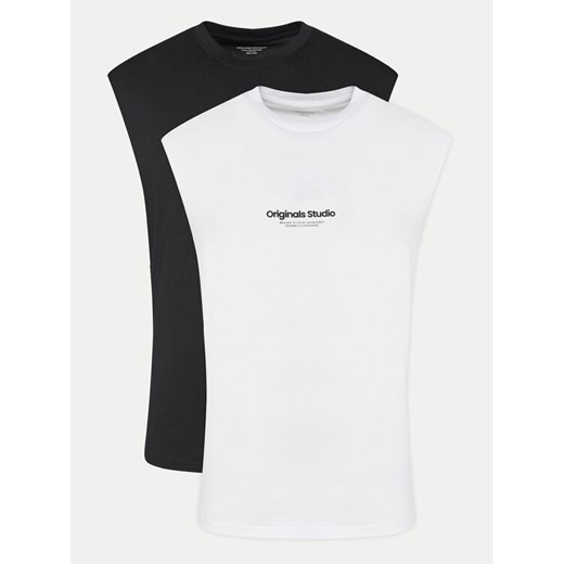 Jack&Jones Komplet 2 tank topów Vesterbro 12260785 Kolorowy Oversize ze sklepu MODIVO w kategorii T-shirty męskie - zdjęcie 182695211
