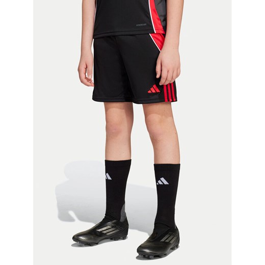 adidas Szorty sportowe Tiro 24 Training JN4567 Czarny Regular Fit ze sklepu MODIVO w kategorii Spodenki chłopięce - zdjęcie 182695434