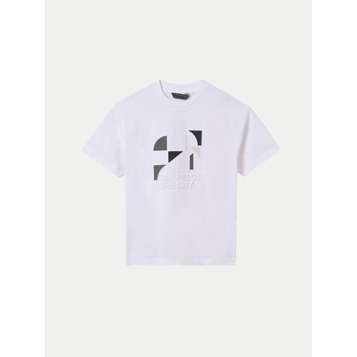 Mayoral T-Shirt 6002 Biały Regular Fit ze sklepu MODIVO w kategorii T-shirty chłopięce - zdjęcie 182695440