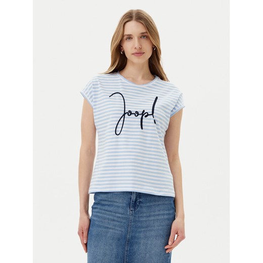 JOOP! T-Shirt 58 252JE58Teri 30046240 Błękitny Regular Fit ze sklepu MODIVO w kategorii Bluzki damskie - zdjęcie 182695452