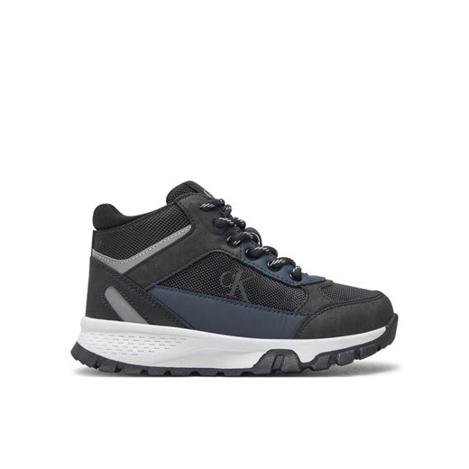 Calvin Klein Jeans Sneakersy High Top Lace-Up Sneaker V3B9-81087-1492 M Czarny 31 MODIVO