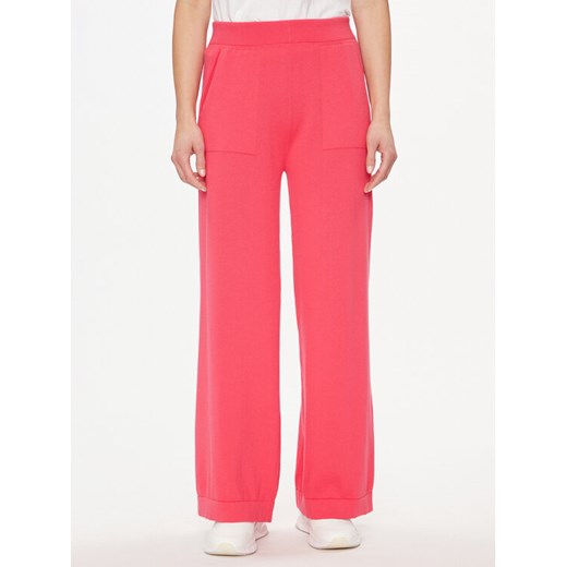 United Colors Of Benetton Spodnie dresowe 1294DF009 Różowy Relaxed Fit ze sklepu MODIVO w kategorii Spodnie damskie - zdjęcie 182695502