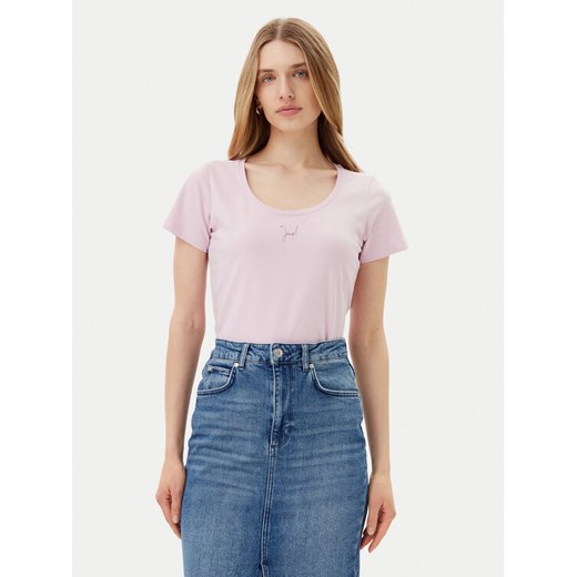 JOOP! T-Shirt 58 252JE58Tobie 30046199 Różowy Slim Fit ze sklepu MODIVO w kategorii Bluzki damskie - zdjęcie 182695592