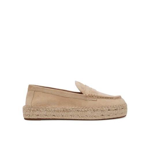 LAUREN RALPH LAUREN Espadryle Luize 802953958007 Beżowy ze sklepu MODIVO w kategorii Espadryle damskie - zdjęcie 182695604
