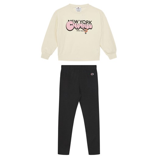 Champion Dres 405120 Écru Regular Fit ze sklepu MODIVO w kategorii Komplety chłopięce - zdjęcie 182695670