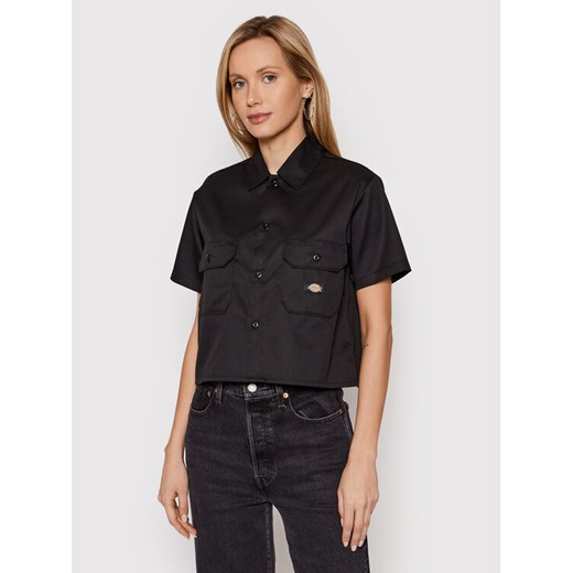 Dickies Koszula Work DK0A4XKDBLK Czarny Relaxed Fit Dickies M MODIVO