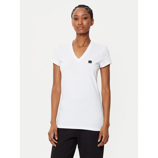 Armani Exchange T-Shirt XW000105 AF11929 U0002 Biały Slim Fit ze sklepu MODIVO w kategorii Bluzki damskie - zdjęcie 182695734