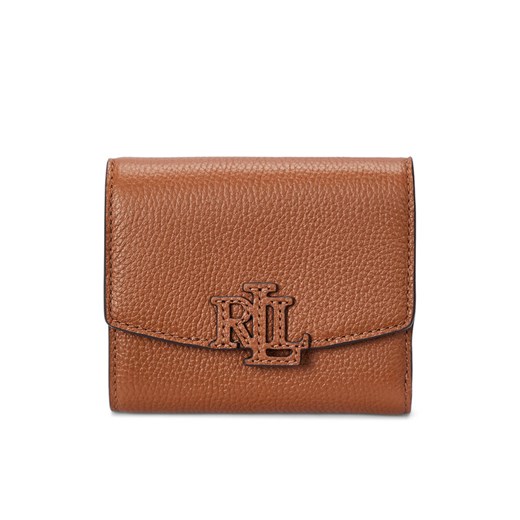 LAUREN RALPH LAUREN Mały Portfel Damski 432966782002 Brązowy ze sklepu MODIVO w kategorii Portfele damskie - zdjęcie 182695800