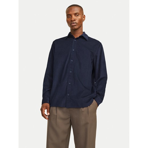 Jack&Jones Koszula Cregent 12260725 Granatowy Comfort Fit ze sklepu MODIVO w kategorii Koszule męskie - zdjęcie 182695813