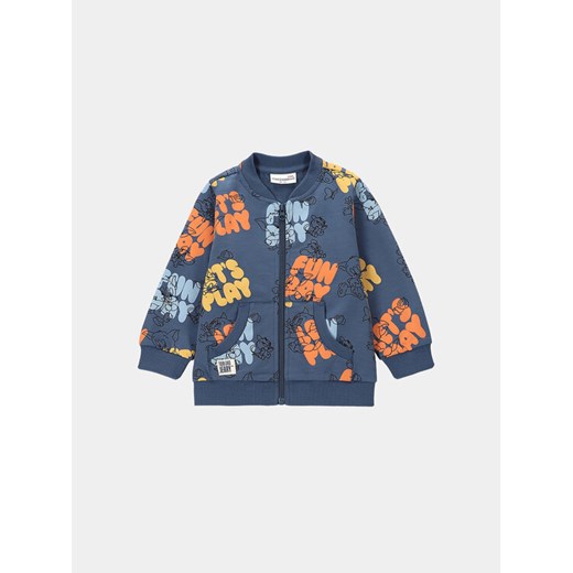 Coccodrillo Bluza WC4132201LBW Niebieski Regular Fit ze sklepu MODIVO w kategorii Bluzy i swetry - zdjęcie 182695852