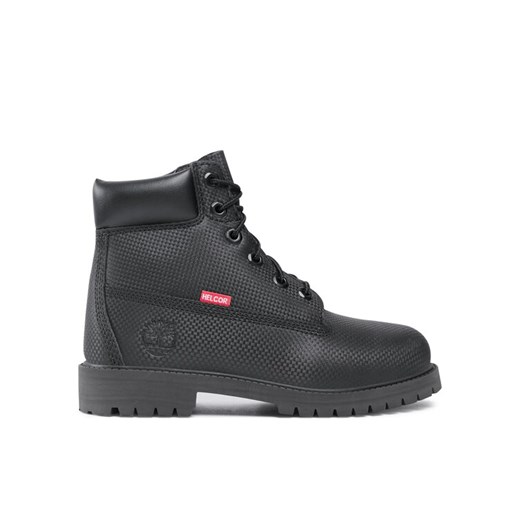 Timberland Trapery 6 In Premium Wp Boot TB0A64850011 Czarny ze sklepu MODIVO w kategorii Buty zimowe dziecięce - zdjęcie 182695910