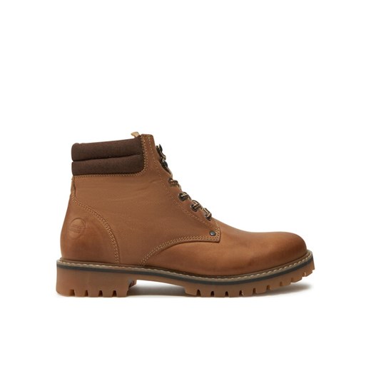 Jack&Jones Trapery Jfwstanton 12257999 Brązowy ze sklepu MODIVO w kategorii Buty zimowe męskie - zdjęcie 182695911