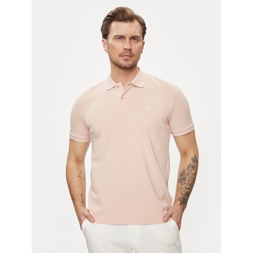 Selected Homme Polo 16087839 Różowy Regular Fit ze sklepu MODIVO w kategorii T-shirty męskie - zdjęcie 182695914
