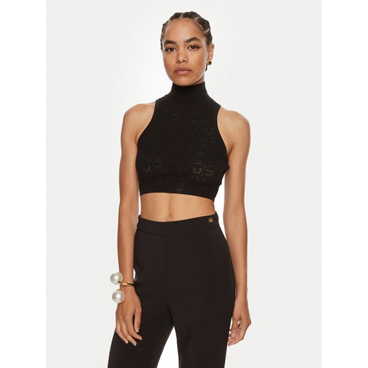 Elisabetta Franchi Golf TK-28B-46E2 Czarny Slim Fit ze sklepu MODIVO w kategorii Swetry damskie - zdjęcie 182695961