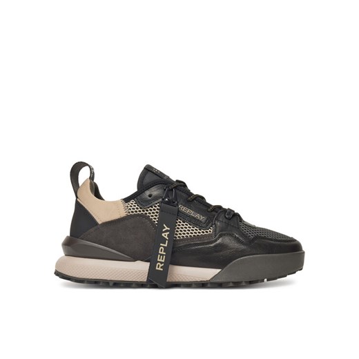 REPLAY Sneakersy GMS8L .000.C0017L Czarny ze sklepu MODIVO w kategorii Buty sportowe męskie - zdjęcie 182695994